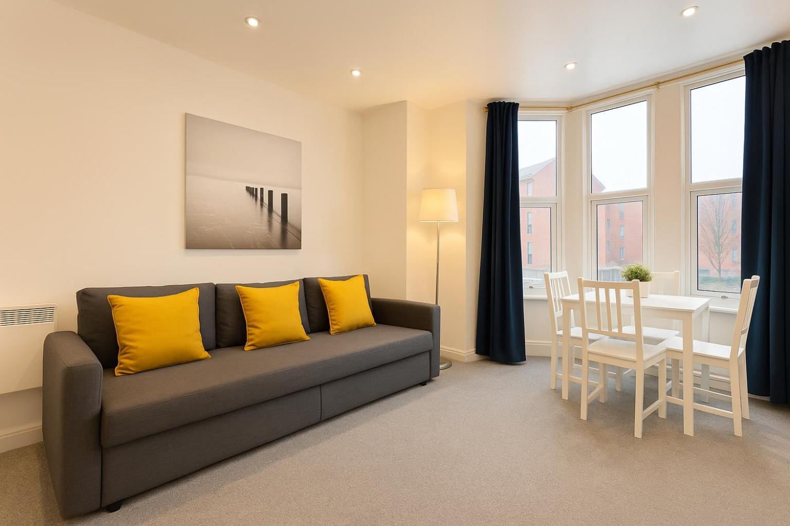Stylish Modern Apartment For Up To 4 Nr Citycentre Cardiff Ngoại thất bức ảnh